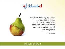 Dasar hukum sistem ijon menurut empat madzhab. Jual Beli Gharar Itu Apakah Semua Dilarang Dalam Islam