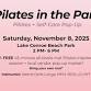 Pilates in the Park +Pop Up event image