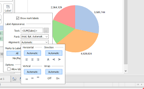 questions from tableau training can i move mark labels