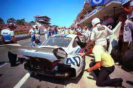 Lemans 1976 Porsche 935 In The Pits Martini Racing Porsche Motorsport Le Mans