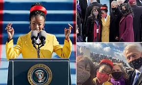 Her name is amanda gorman and at 22, she will be the youngest poet to write and recite a piece at fun fact: B8q0wnc21egrcm