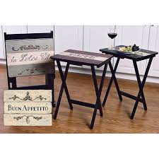 Jeco gc5 oversized zero gravity chair with sunshade and drink tray blue. Target Tray Table Set Cheap Online