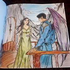 Maas, beginning with the novel of the same name, released in may 2015. A Court Of Thorns And Roses Coloring Book