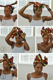 How To Tie Bow Head Wrap African Head Wraps Tutorial Head Wraps African Head Scarf