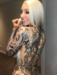 Heavily tattooed men & women book. Beautiful Heavily Modified Women Girl Tattoos Women Beauty Tattoos