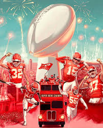 Kansas City Chiefs Super Bowl 2020 Custom Sport Flag In 2020 Kansas City Chiefs Kansas City Chiefs Football Chiefs Wallpaper