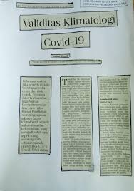 Kliping virus corona covid 19. Kliping Dinas Perpustakaan Dan Kearsipan Provinsi Riau
