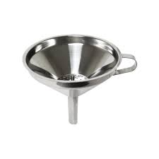 Jan 29, 2021 · this strainer allows full flow down the drain even when it is full of food particles, so you can just clean it easily after you are all done. Excellante 6 Inch Stainless Steel Funnel With Removable Strainer Comes In Each Walmart Com Walmart Com