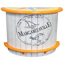 Margaritaville Half Moon Outdoor Bar Side Table Br14mv 1 The Home Depot In 2020 Patio Bar Outdoor Bar Margaritaville