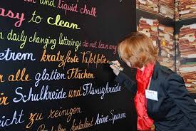 Die Selbstklebende Kratzfeste Tafelfolie Kann Mit Flussigkreide Beschriftet Werden Ohne Dass Bei Entfernen Der Schrift Schatt Flussigkreide Tafelfolie Kreide