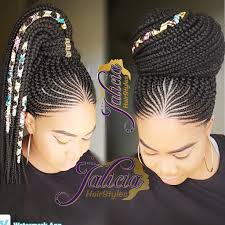 However, cornrow bun braids hairstyles are especially the hairstyle worn by black women and are a suitable choice for women of all age groups. Gone Are The Days When Cornrow Hairstyles Were Rocked By Older Women And A Few Section Of Ladies But T Feed In Braids Hairstyles Cornrow Hairstyles Hair Styles
