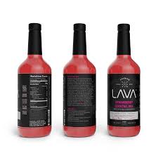 It's a sweet, tart and refreshing cocktail, perfect for celebrating. Lava Premium Strawberry Margarita Mix Made With Real Strawberries Agave Key Limes