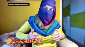 Arab hijab muslim with big tits on cam from Middle East recorded webcam  show November 2nd