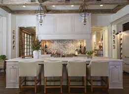 Interior Designer Crush Cyndy Craig Cantley Brick Backsplash Kitchen Brick Backsplash Off White Kitchens