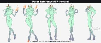 Poses Reference 57 Female By Anastasia Berry On Deviantart Author and artist, justin r. poses reference 57 female by