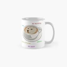 How to draw a dog easy and step by step. Doge Mugs Redbubble