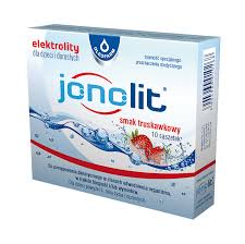 Jonolit elektrolity dla dzieci i dorosłych 10 saszetek - skład, opinie,  cena - sklep internetowy - Oleofarm24