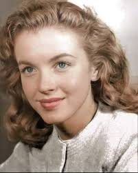 A beautiful young Marilyn Monroe