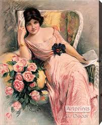 We did not find results for: Pink Roses With A Letter Stretched Canvas Art Print By Frank H Desch At Artprintsanddecor Com