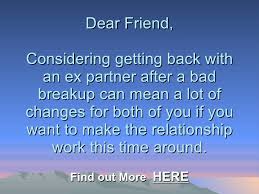 Is the friendship really worth it? You Get Your Man Back