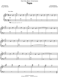 For sheet music or more information email dfkott@aol.com. Doug Hammer Taps Sheet Music Piano Solo In Bb Major Download Print Sku Mn0182365