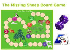 4th Grade Missing Sheep Board Game For Kids Printable Board Game Ideas Printable Board Games Free Science Worksheets Fun Educational Activities