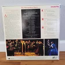 Lucia Di Lammermoore Laserdisc LD The Metropolitan Opera Gaetano Donizetti  | eBay