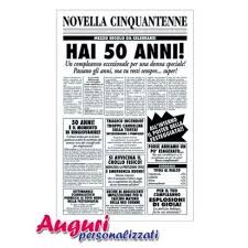 Auguri Giornale Compleanno Cinquantesimo Compleanno Compleanno Buon Compleanno