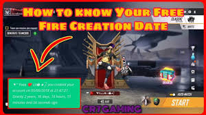 We are working on enabling direct debits for eur accounts and will inform all customers when they are available. Free Fire When My Account Created How To Know Free Fire Account Created Date Cr7 Gaming Youtube
