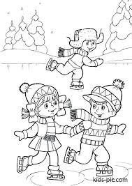 Winter friends printable coloring page. 20 Free Printable Christmas Coloring Pages Kids Pic Com