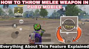 How To Throw Melee Weapons In Pubg Mobile How To Throw Pan In Pubg Mobile How To Throw Pan Pubg Youtube