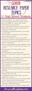 Good Research Paper Topics Journalbuddies Com