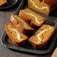 Ribbon Pumpkin Bread Recipe In 2020 Pumpkin Bread Pumpkin Recipes Pumpkin Dessert