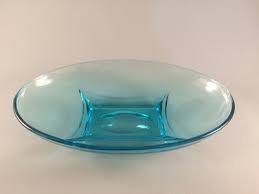 Hazel Ware Capri Pattern Oval Bowl