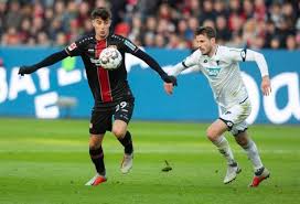 Kai Havertz Of Bayer 04 Leverkusen And Havard Nordtveit Of Tsg 1899 Mit Bildern Hoffenheim 1899 Hoffenheim Bundesliga