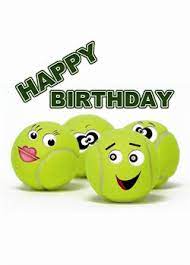 Tennis Tennis Birthday Happy Birthday Husband Happy Birthday Greetings