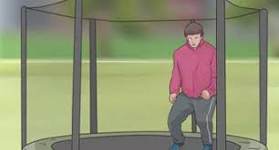 One of my elder cousins was setting up the trampoline. How To Set Up A Trampoline 14 Steps With Pictures Wikihow