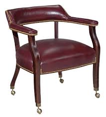 Barrel Back Game Chair On Casters From Our House Designs Available At Http Www Davidwgilbert Com Chair House Design Dining Chairs