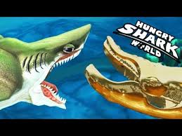 Skip to 2:30 for size comparison without annotations fourth size comparison after three years in the making. Hungry Shark World Megalodon Vs Gold Blue Whale Youtube