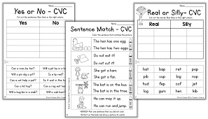 Here are all the cvc sentences included in the workbook. Read With Cvc Mrs Thompson S Treasures