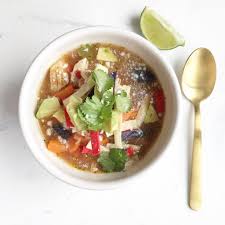 Bring the mixture to a boil and simmer for 30 minutes. Healthy Chicken Tortilla Soup More Momma