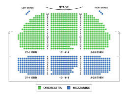 Jacobs Theater Seating Chart New August Wilson Theater