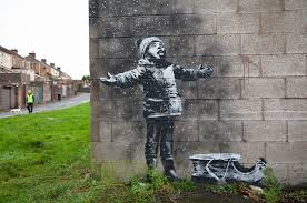 Buy banksy prints on canvas, posters, vinyl wall stickers, iphone covers you've landed here on the best banksy online store shop for the same reason we setup this website; A Nostalgic Winter Scene Takes A Sinister Turn In A New Welsh Work By Banksy Colossal
