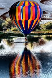 Splash And Dash With A Hot Air Balloon By David Patterson Hot Air Balloon Air Balloon Rides Air Balloon