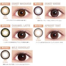 Marble By Luxury 1 Box 10 Pcs Daily Disposal 1day Disposable Colored Contact Lens 14 2 14 5mm
