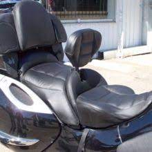 Bmw K1200lt Solo All Leather Rectangle Pattern With Rcp Removable Backrest Bmw Adventure Bike Bmw Motorcycle Seats