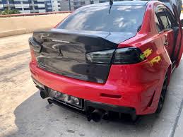 Our goal is to offer the highest quality products available at a price that. Wts Do Luck Style Carbon Fibre Boot W Keyhole For Evo X Lancer Car Accessories Accessories On Carousell