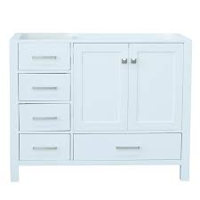 48 inch bathroom vanity cabinet is a standard size, mostly available in single sink, but there are some double options available. 48 In Right Offset Sink Vanity Wayfair