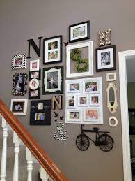 15 Awesome Arranging Pictures On A Stair Wall Ideas Freshouz Com Staircase Wall Decor Decorating Stairway Walls Gallery Wall Ideas Stairs