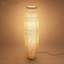 Japanese lantern and floor lamp are semantically related. Amazon Com Floor Lamp Bamboo Wicker Rattan Shade Vase Floor Lamp Light Rustic Asian Japanese Nordic Tungsten Abajur Luminaria Light Floor Lamp Floor Lamps Home Kitchen